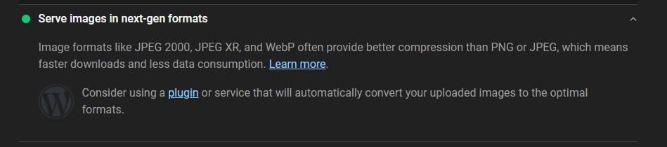 Yeni görüntü formatı Webp - WordPress sitelerinizde kullanabilirsiniz. 
